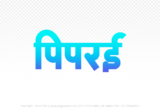 piprai Hindi Text PNG Download Free, piprai, piprai hindi mein, piprai hindi mein kaise likhen,