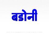 badoni Hindi Text PNG, badoni png, badoni hindi png logo,