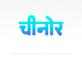 chinor Hindi Text PNG, chinor text png, chinor hindi png logo,