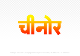 chinor Hindi Text PNG, chinor text png, chinor hindi png logo,